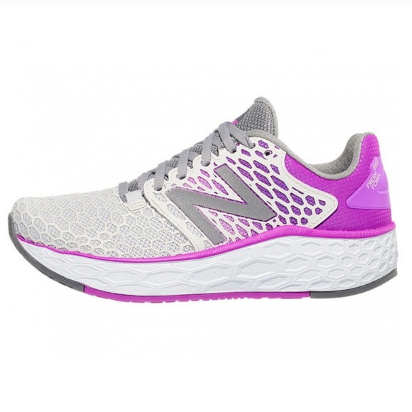 New Balance Shoes - New Balance Fresh Foam Vongo v3 Women's Purple and Gray Running Shoes-Size 9